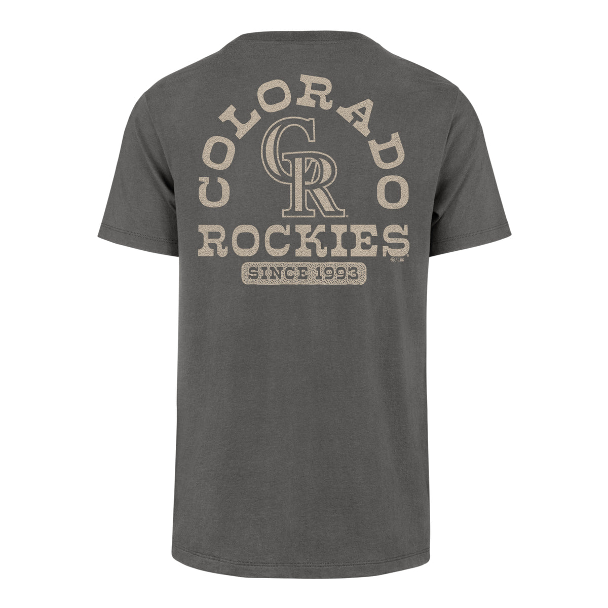 COLORADO ROCKIES BACK CANYON '47 FRANKLIN TEE