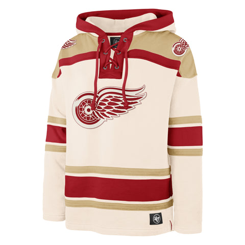 DETROIT RED WINGS VINTAGE SUPERIOR '47 LACER HOOD