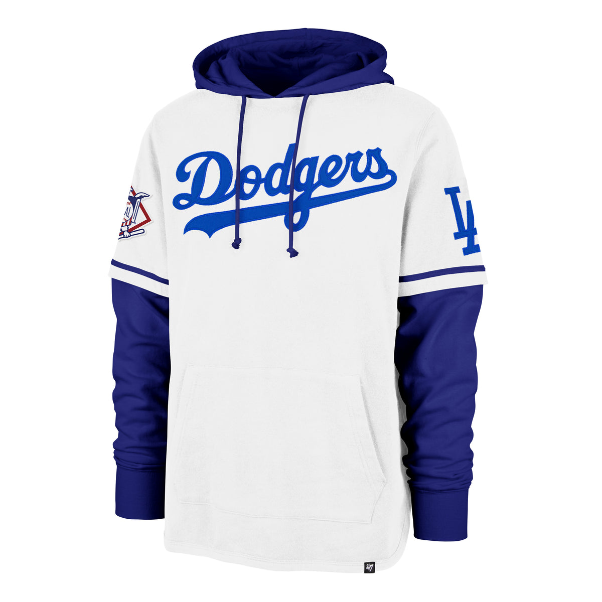 LOS ANGELES DODGERS COOPERSTOWN TRIFECTA '47 SHORTSTOP PULLOVER HOOD