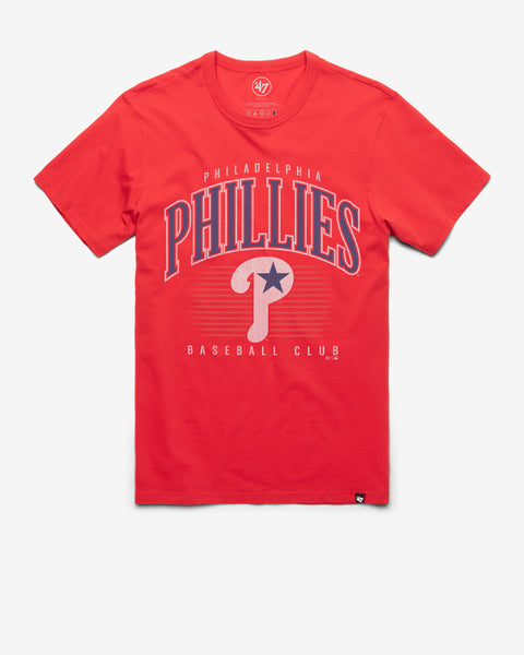 PHILADELPHIA PHILLIES COOPERSTOWN DOUBLE HEADER '47 FRANKLIN TEE