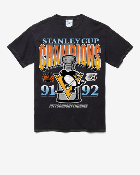 PITTSBURGH PENGUINS VINTAGE STANLEY LOCKER VINTAGE '47 TUBULAR TEE