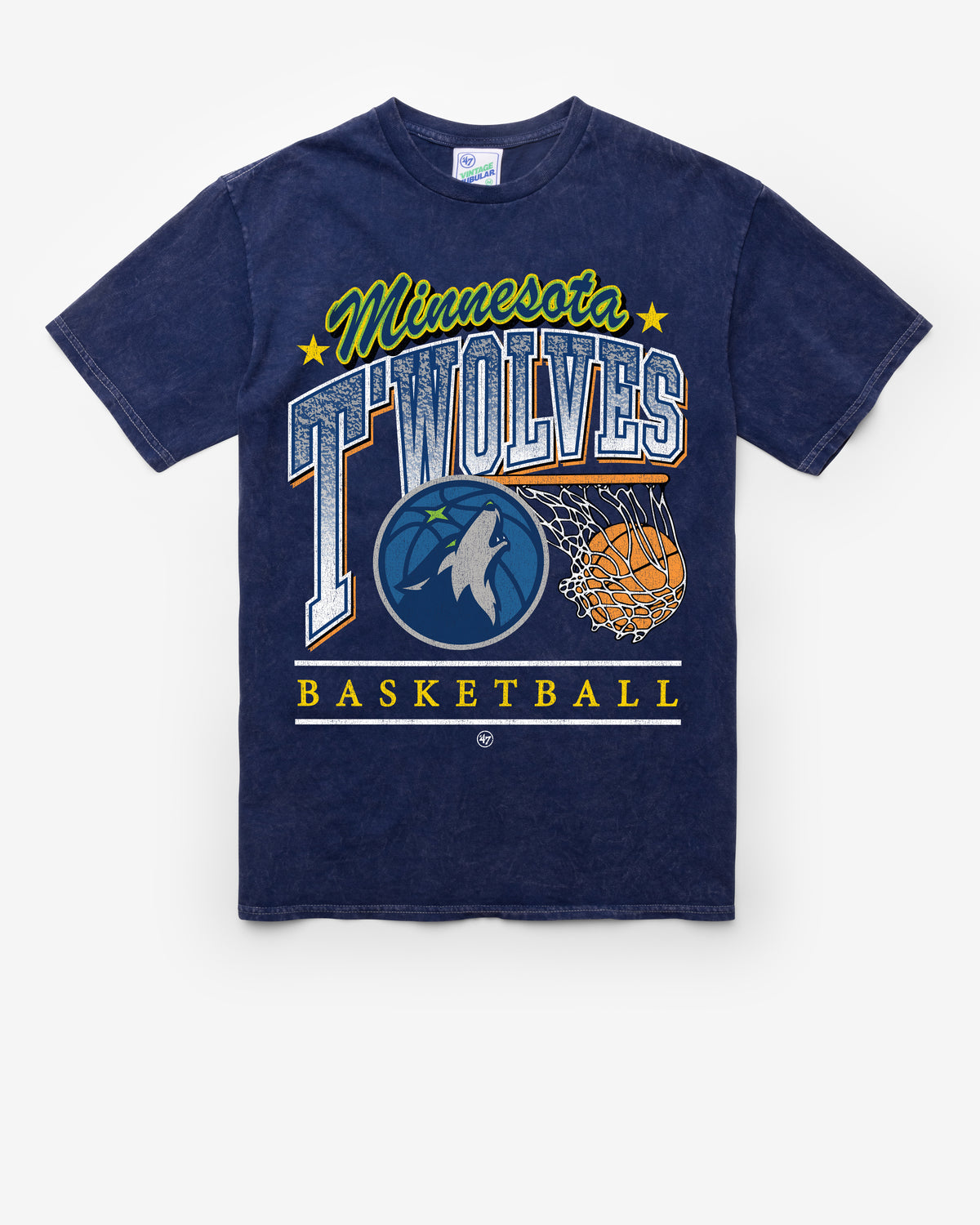 MINNESOTA TIMBERWOLVES LOCKER '47 TUBULAR TEE