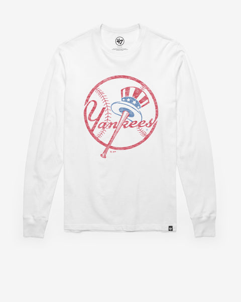 NEW YORK YANKEES PREMIER '47 FRANKLIN LONG SLEEVE TEE
