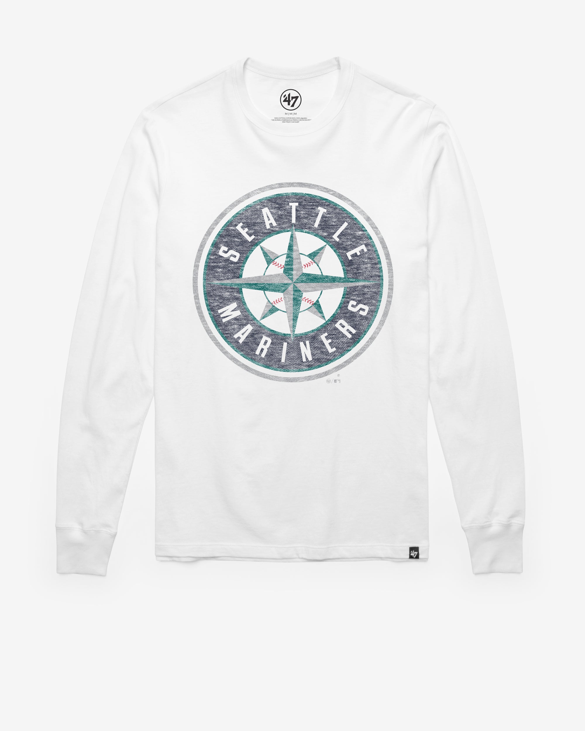 SEATTLE MARINERS PREMIER '47 FRANKLIN LONG SLEEVE TEE