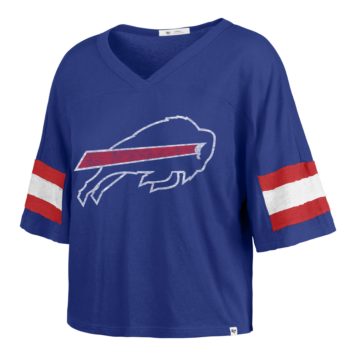 BUFFALO BILLS GRIDIRON PREMIER '47 SCOUT CROP TEE WOMENS