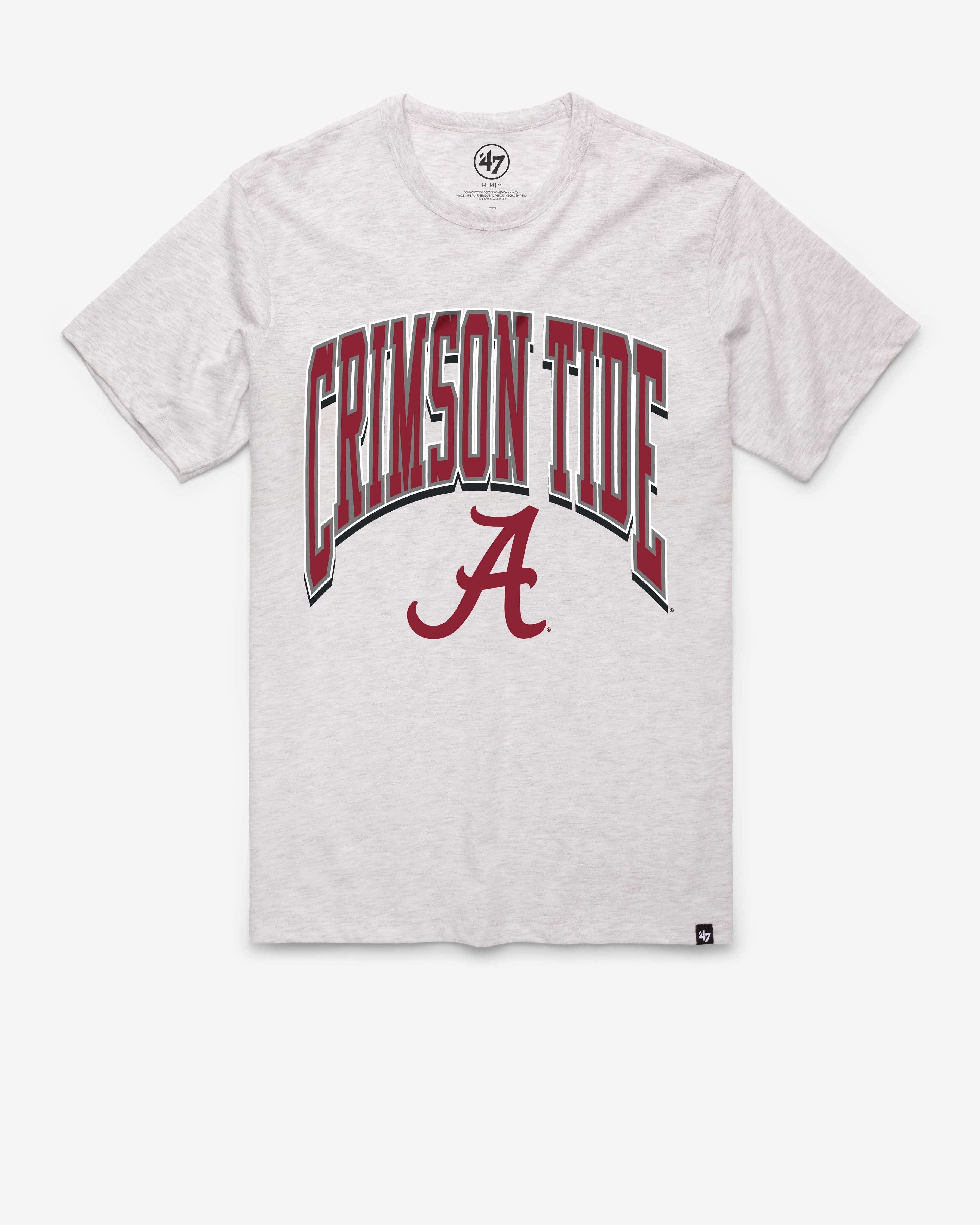 Alabama Crimson Tide Apparel | Classic Franklin Tee | '47 - Grey – '47
