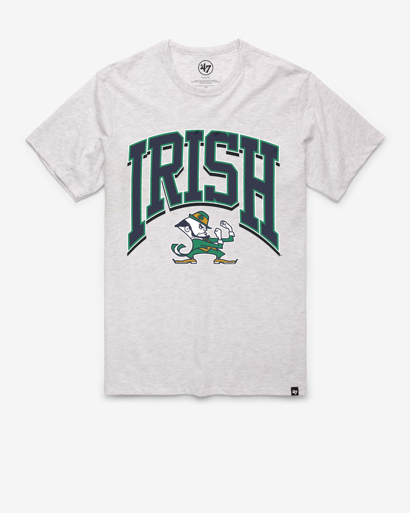 Notre Dame Fighting Irish Walk Tall '47 Franklin T-Shirt in Relay Grey | Size Medium