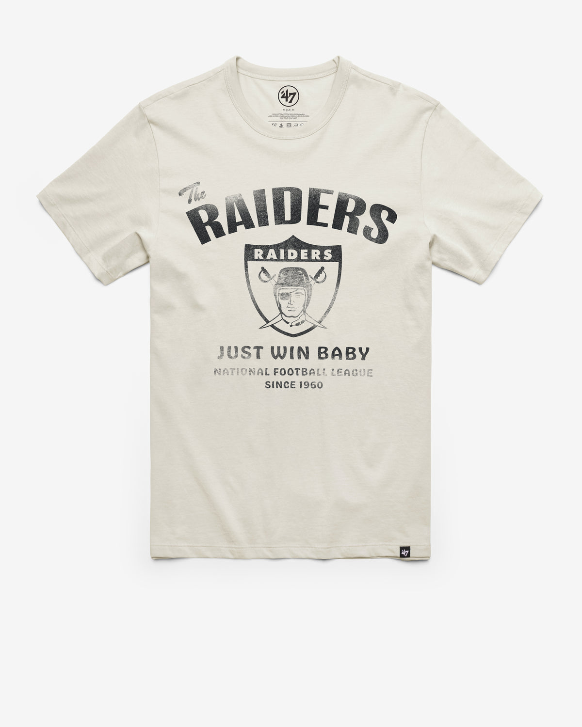 LAS VEGAS RAIDERS HISTORIC WIDE OPEN '47 FRANKLIN TEE