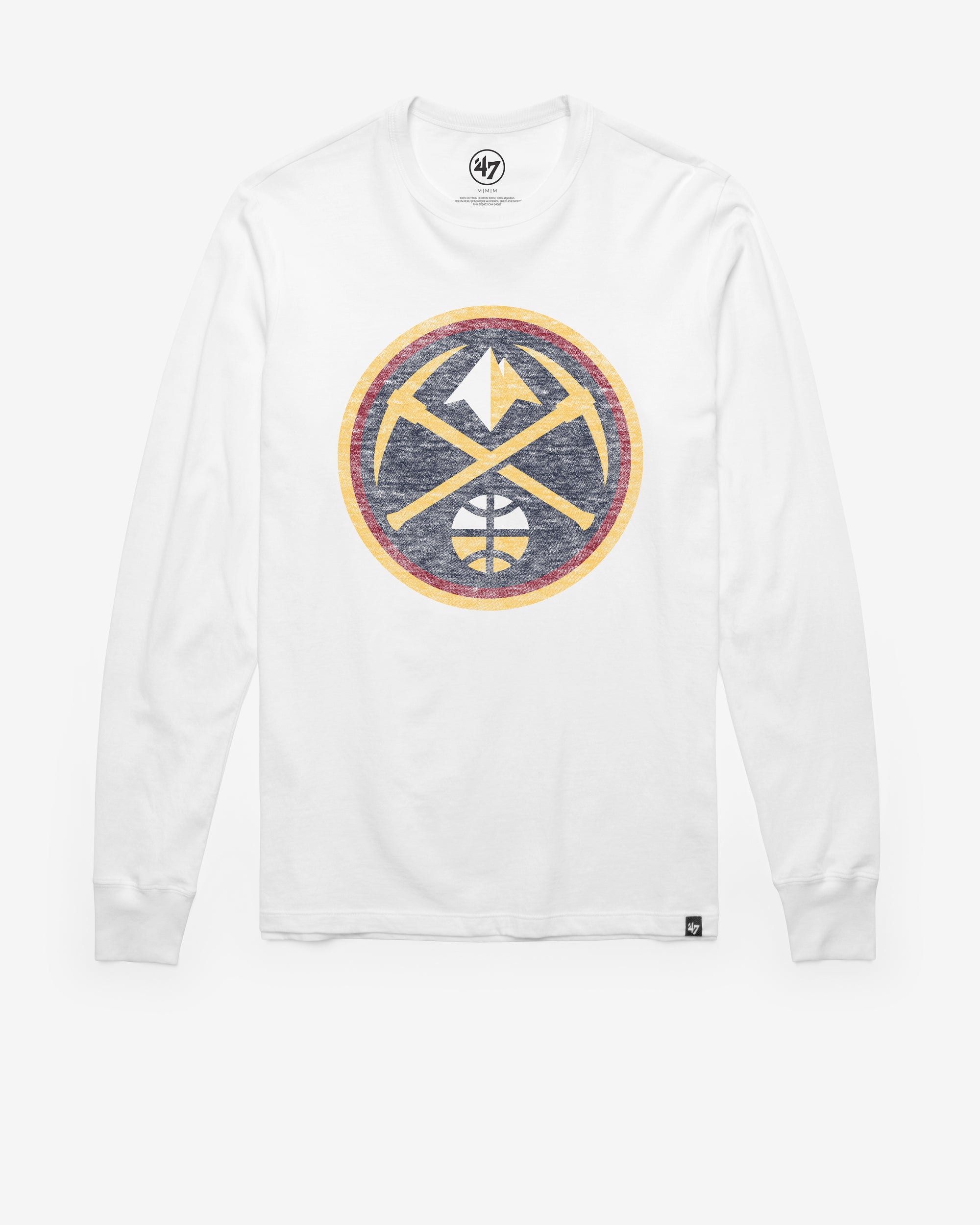 DENVER NUGGETS PREMIER '47 FRANKLIN LONG SLEEVE TEE