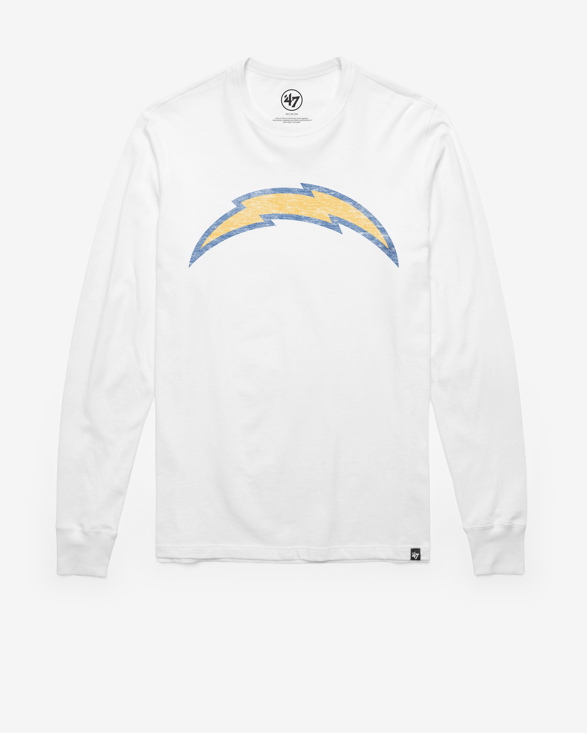 LOS ANGELES CHARGERS PREMIER '47 FRANKLIN LONG SLEEVE TEE