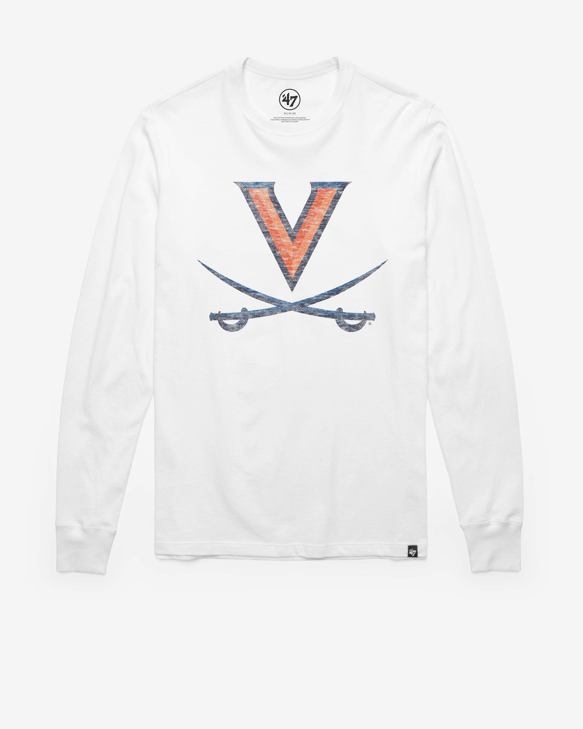 VIRGINIA CAVALIERS PREMIER '47 FRANKLIN LONG SLEEVE TEE