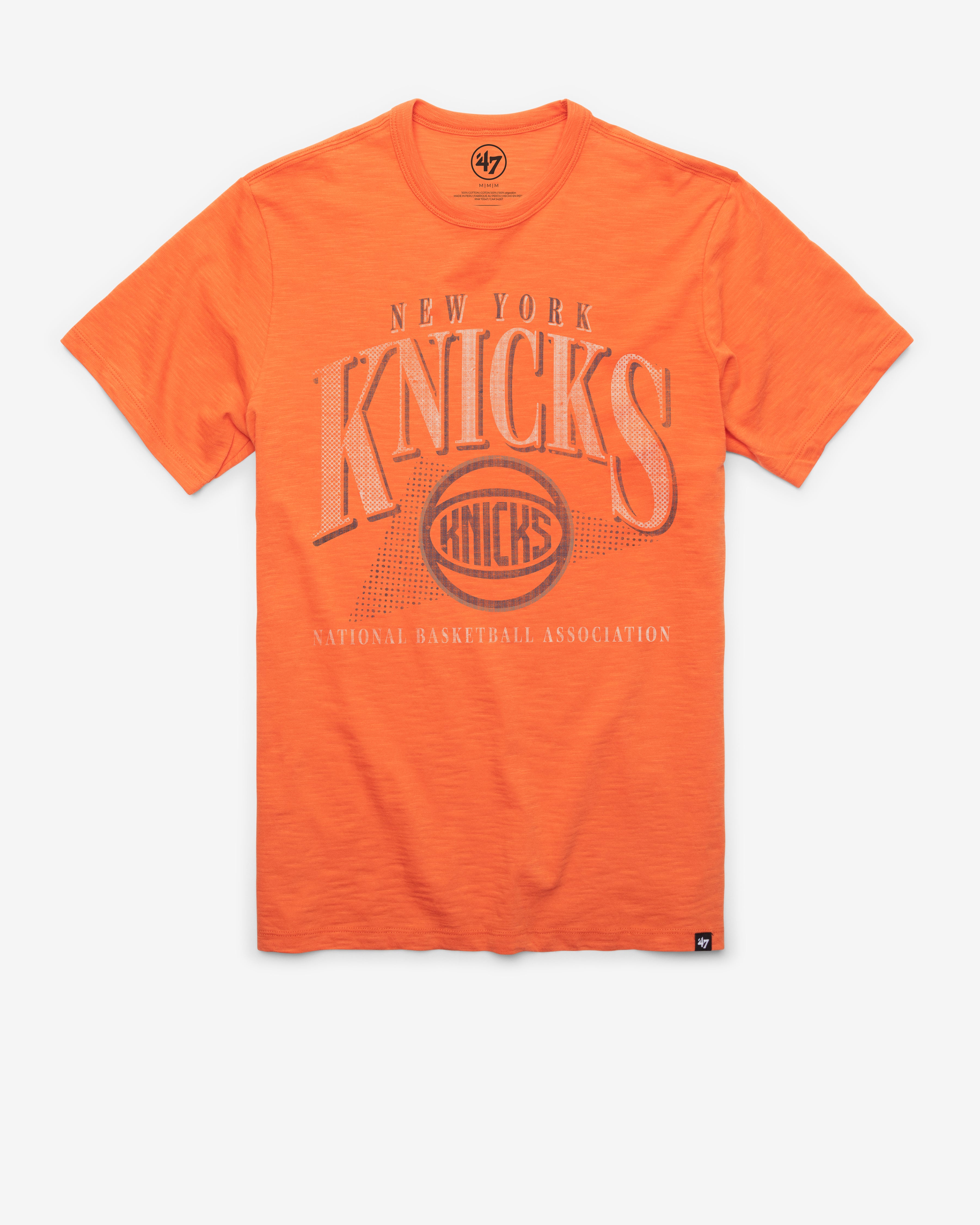 NEW YORK KNICKS MOMENTUM '47 SCRUM TEE - Carrot