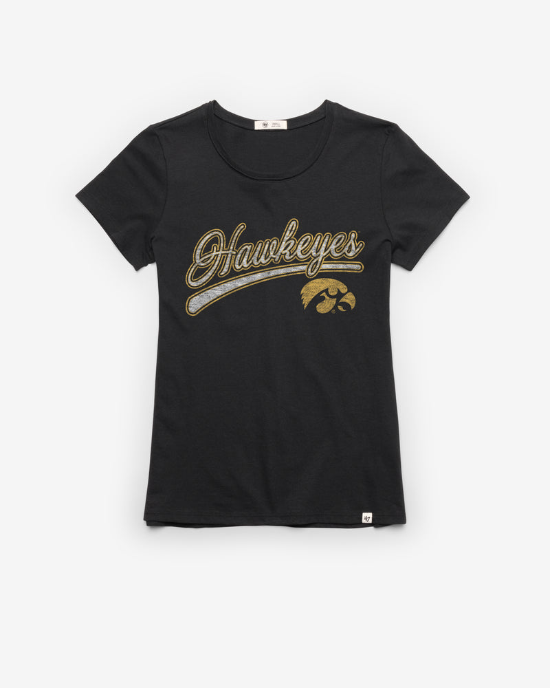 IOWA HAWKEYES BELIEVER '47 WOMEN'S FRANKIE TEE