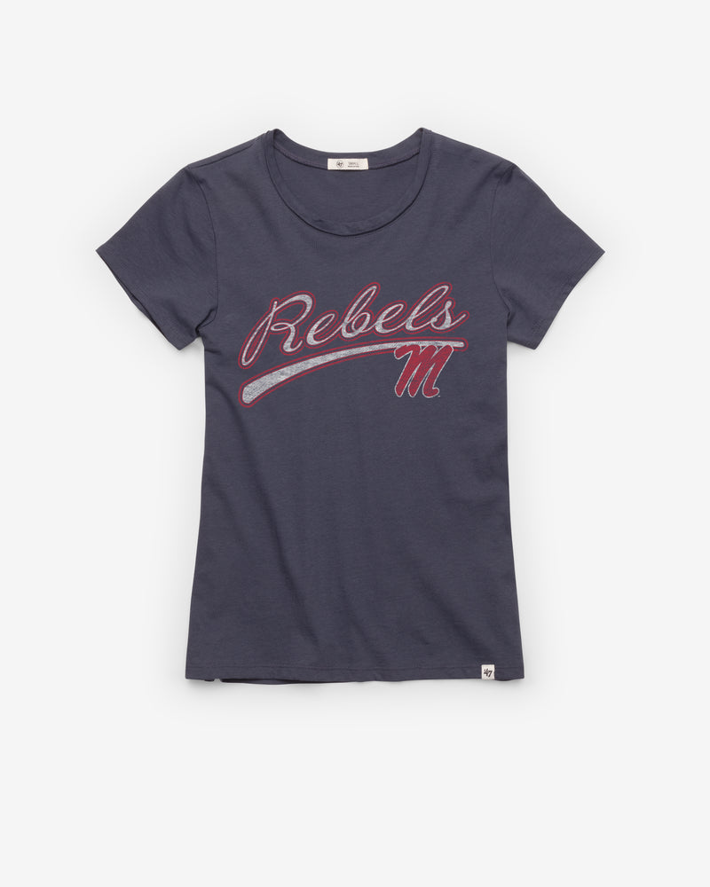 OLE MISS REBELS BELIEVER '47 WOMEN'S FRANKIE TEE