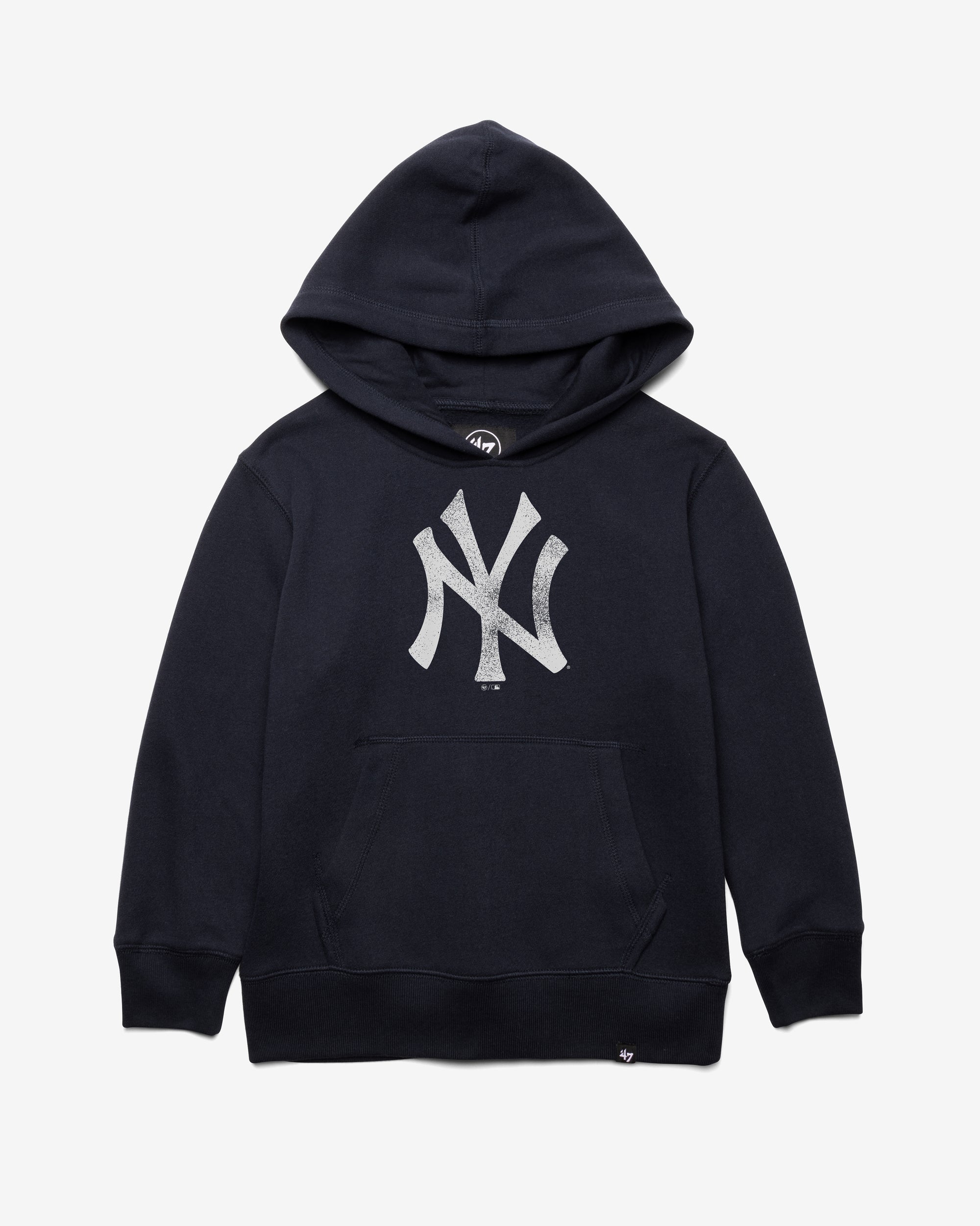 NEW YORK YANKEES DISTRESSED IMPRINT '47 KID'S HEADLINE HOOD