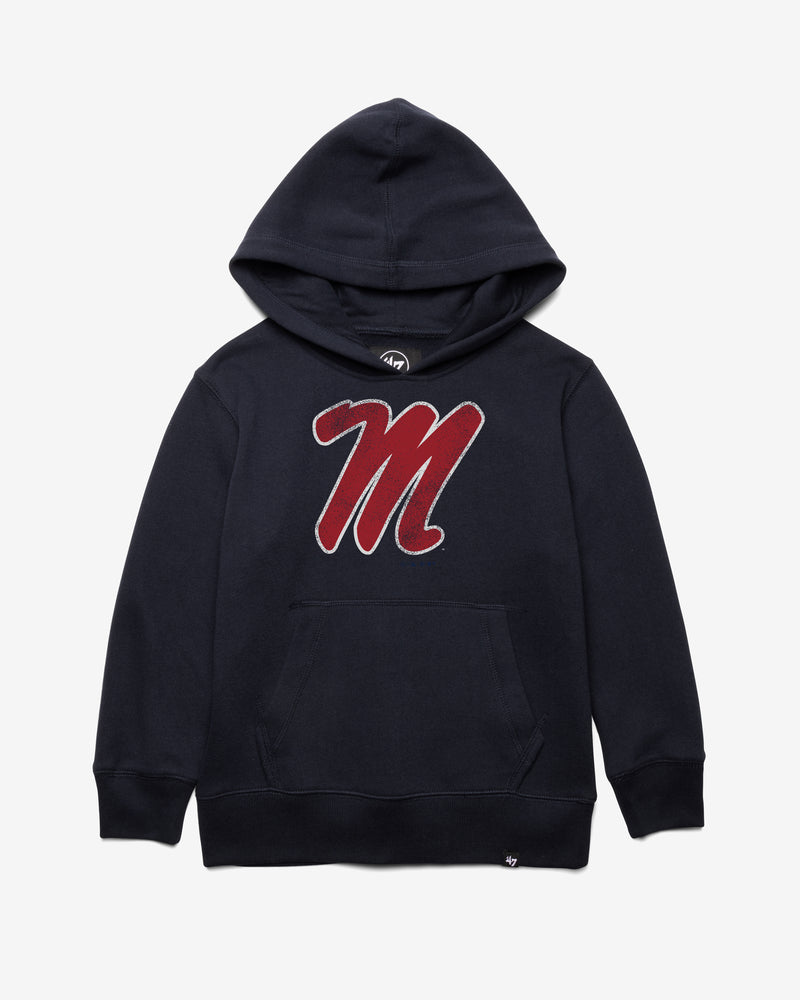 MISSISSIPPI REBELS DISTRESSED IMPRINT '47 KID'S HEADLINE HOOD