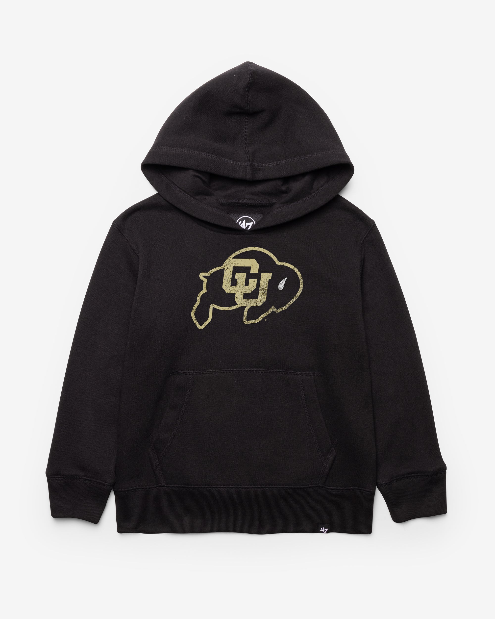 COLORADO BUFFALOES DISTRESSED IMPRINT '47 KID'S HEADLINE HOOD