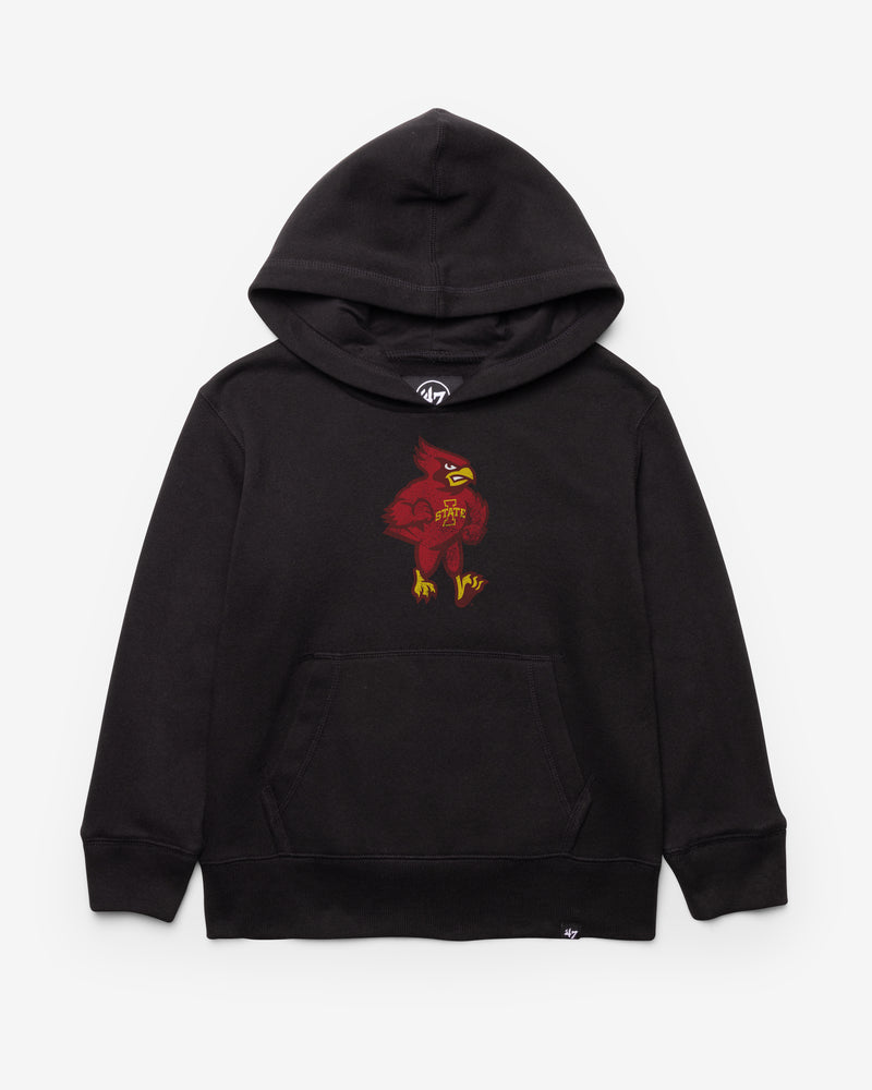 IOWA STATE CYCLONES DISTRESSED IMPRINT '47 KID'S HEADLINE HOOD