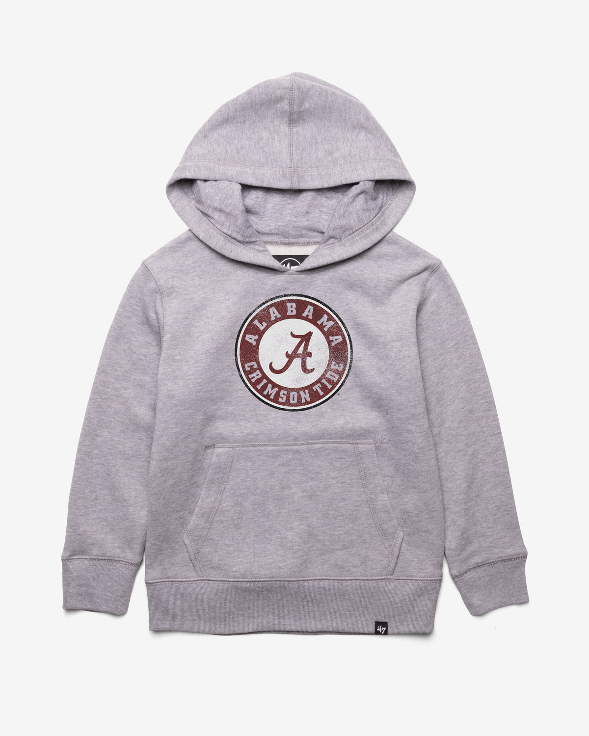 ALABAMA CRIMSON TIDE DISTRESSED IMPRINT '47 HEADLINE HOOD KIDS