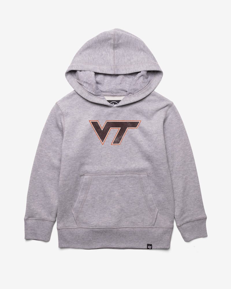 VIRGINIA TECH HOKIES DISTRESSED IMPRINT '47 KID'S HEADLINE HOOD