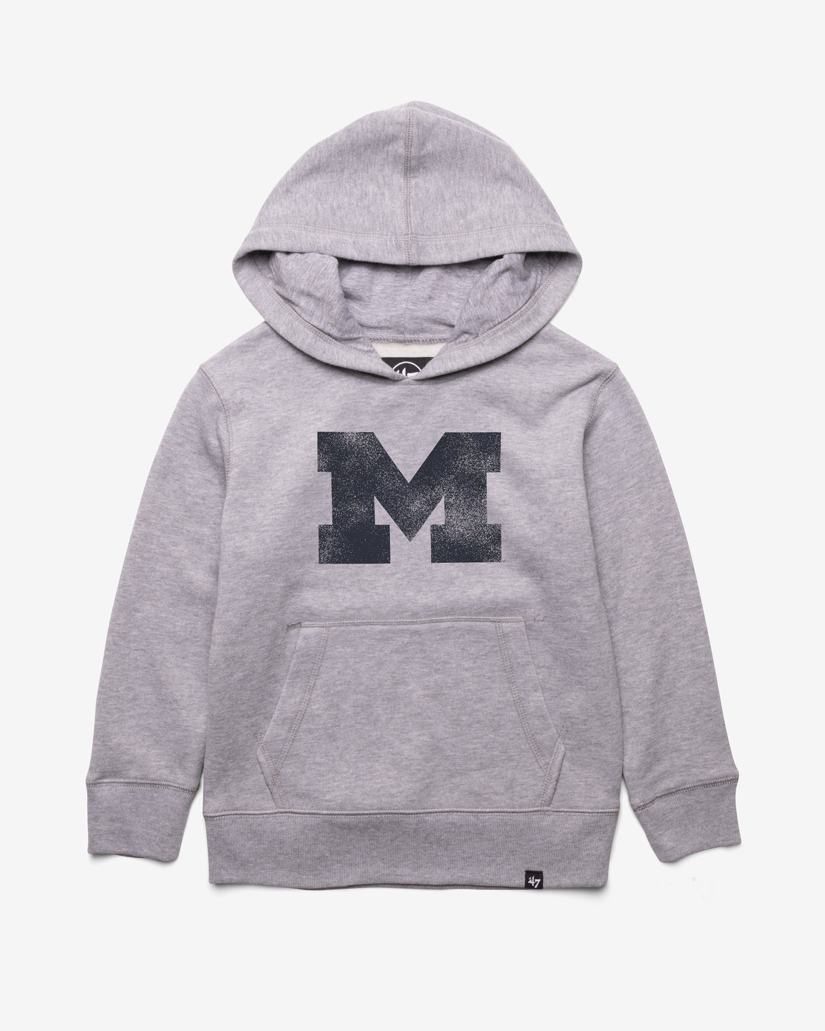 MICHIGAN WOLVERINES DISTRESSED IMPRINT '47 KID'S HEADLINE HOOD
