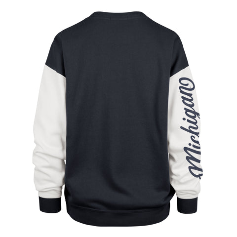 MICHIGAN WOLVERINES GRIDIRON RISE '47 ANDIE CREW WOMENS