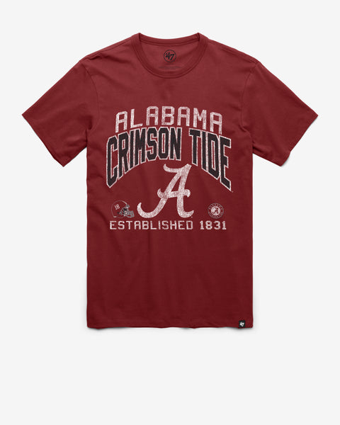 ALABAMA CRIMSON TIDE TURNED UP '47 FRANKLIN TEE