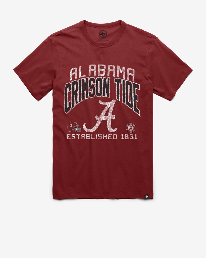 ALABAMA CRIMSON TIDE TURNED UP '47 FRANKLIN TEE