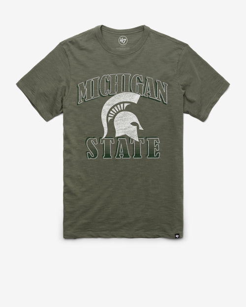 MICHIGAN STATE SPARTANS OVERRUN '47 SCRUM TEE