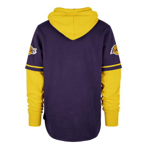 LOS ANGELES LAKERS TRIFECTA '47 SHORTSTOP PULLOVER HOOD