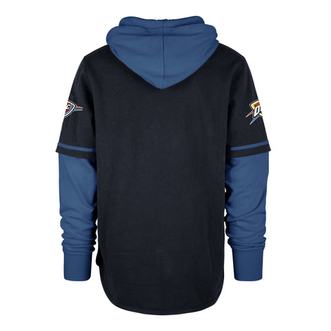 OKLAHOMA CITY THUNDER TRIFECTA '47 SHORTSTOP PULLOVER HOOD