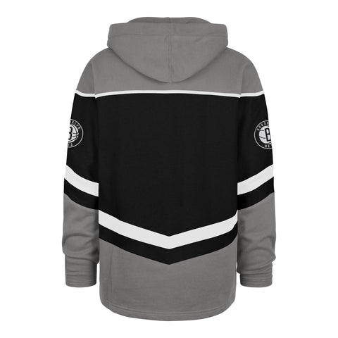 BROOKLYN NETS TRI SATIN '47 LAYUP LACER HOOD