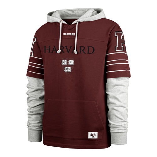 HARVARD CRIMSON CLASSIC BLOCK '47 SCRUM TEE