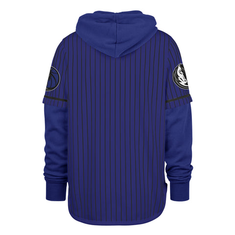 DALLAS MAVERICKS PINSTRIPE '47 SHORTSTOP PULLOVER HOOD