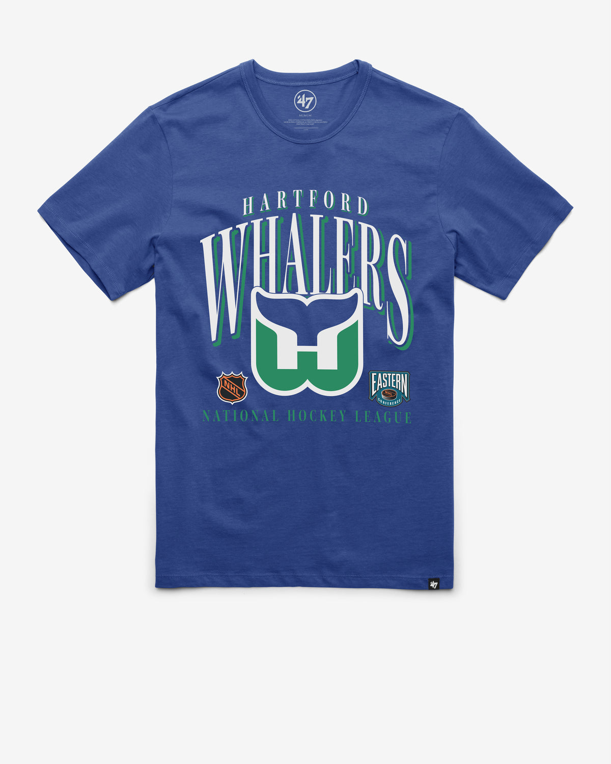 HARTFORD WHALERS VINTAGE CREASE '47 FRANKLIN TEE