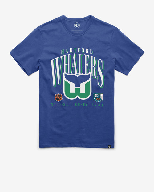 HARTFORD WHALERS VINTAGE CREASE '47 FRANKLIN TEE