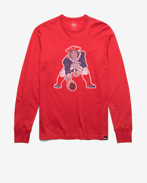 NEW ENGLAND PATRIOTS HISTORIC PREMIER '47 FRANKLIN LONG SLEEVE TEE
