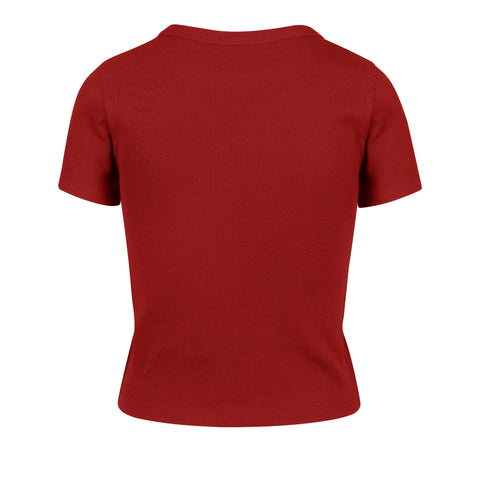 PHILADELPHIA PHILLIES MICRO EMB '47 BABY RIB TEE WOMENS