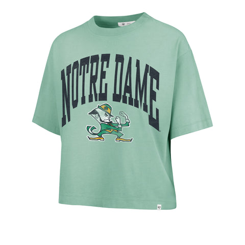 NOTRE DAME FIGHTING IRISH SHALE '47 MONTAUK CROP TEE WOMENS