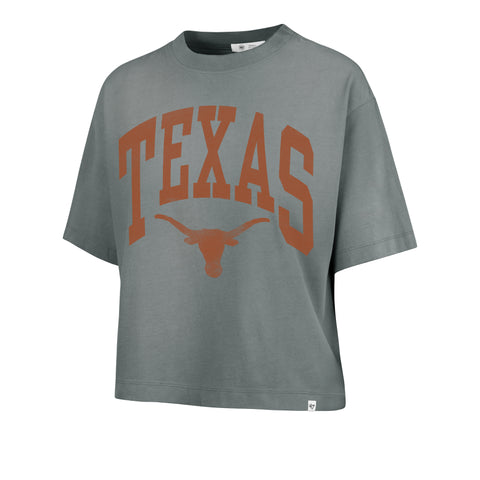 TEXAS LONGHORNS SHALE '47 MONTAUK CROP TEE WOMENS