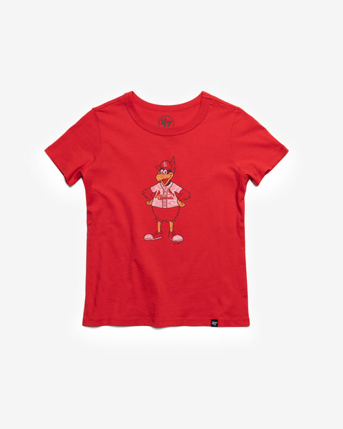 ST. LOUIS CARDINALS MASCOT PREMIER '47 FRANKLIN TEE KIDS