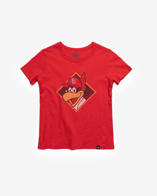 ST. LOUIS CARDINALS MASCOT PREMIER '47 FRANKLIN TEE KIDS