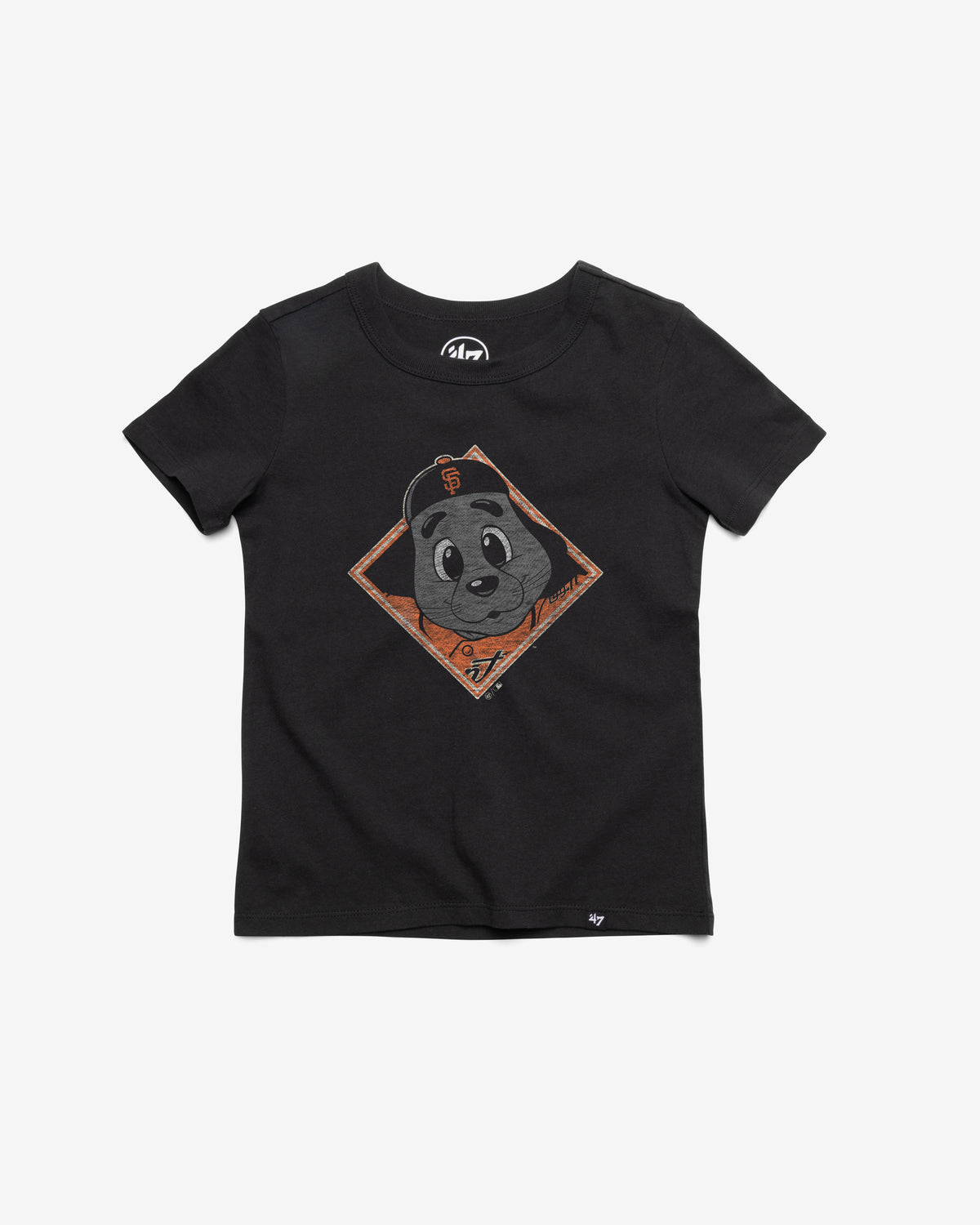 SAN FRANCISCO GIANTS MASCOT PREMIER '47 FRANKLIN TEE KIDS