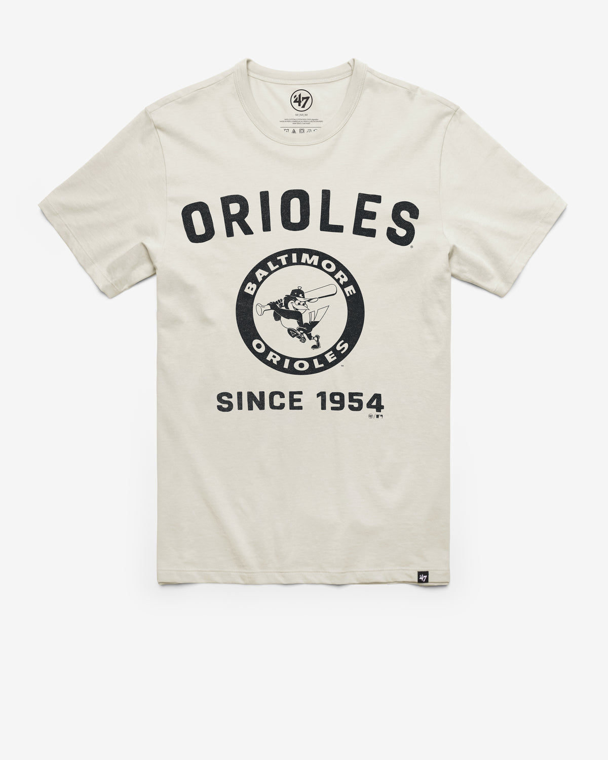 BALTIMORE ORIOLES COOPERSTOWN DUSTER '47 FRANKLIN TEE