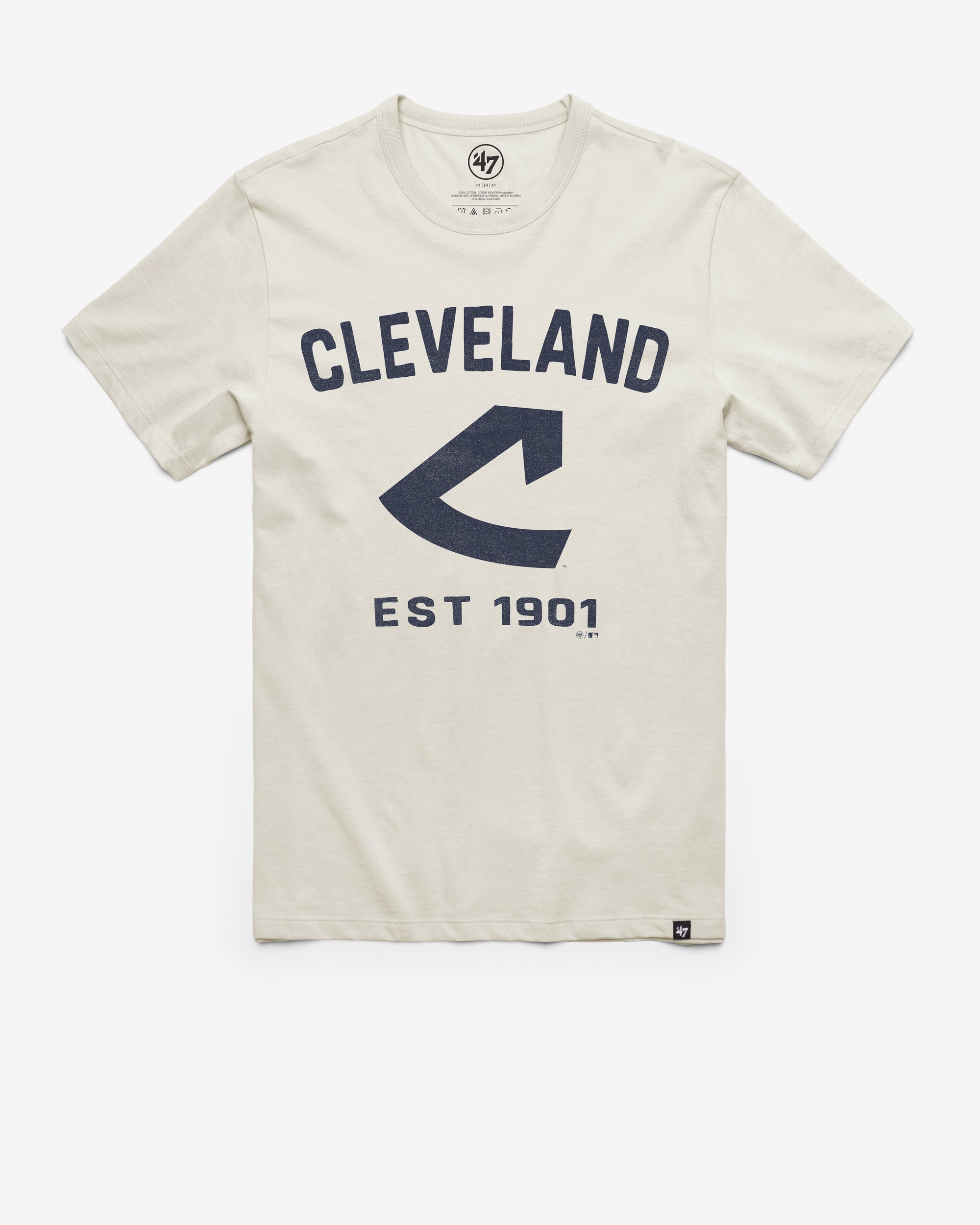 CLEVELAND GUARDIANS COOPERSTOWN DUSTER '47 FRANKLIN TEE