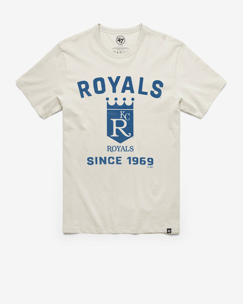 KANSAS CITY ROYALS COOPERSTOWN DUSTER '47 FRANKLIN TEE