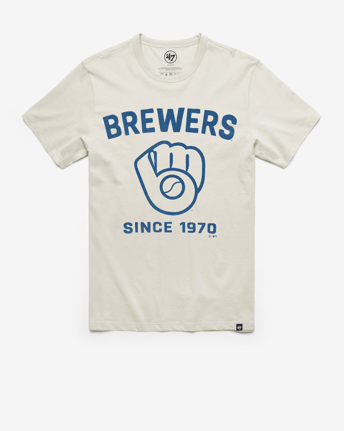 MILWAUKEE BREWERS COOPERSTOWN DUSTER '47 FRANKLIN TEE
