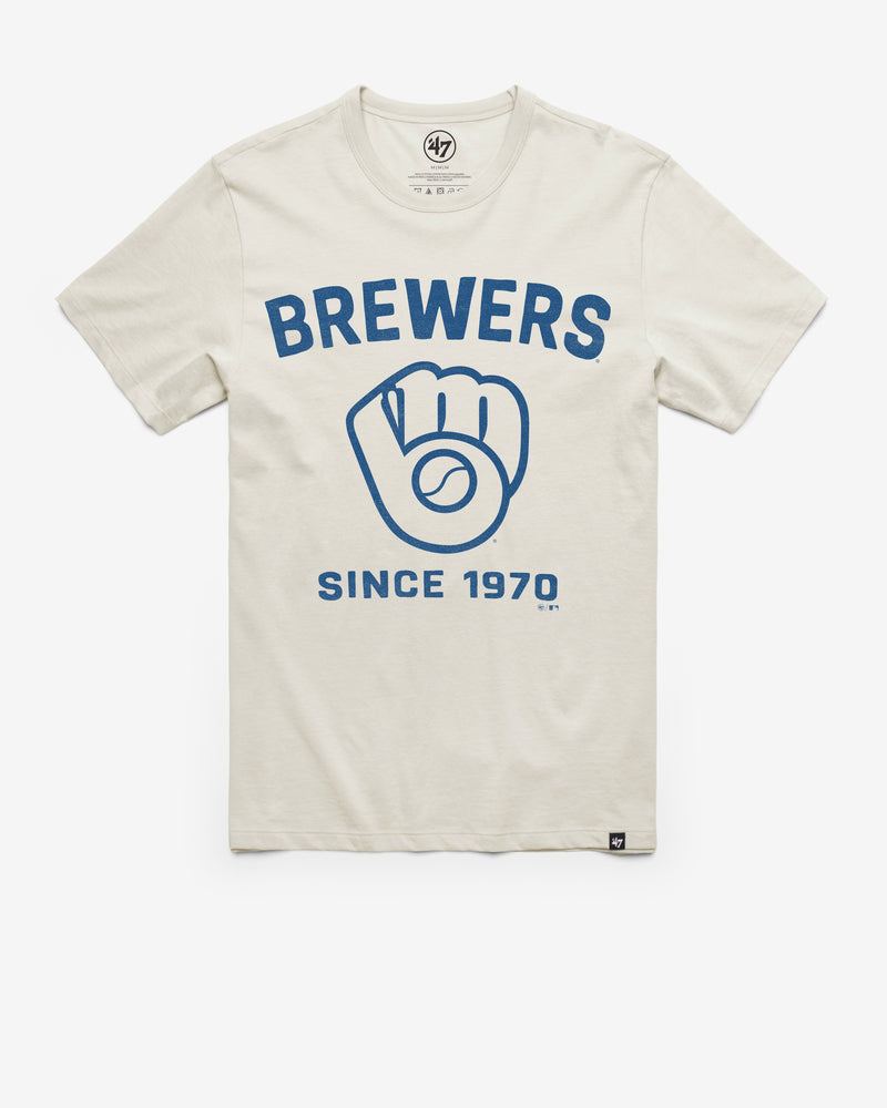 MILWAUKEE BREWERS COOPERSTOWN DUSTER '47 FRANKLIN TEE