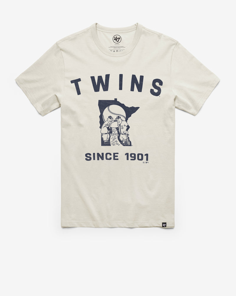 MINNESOTA TWINS COOPERSTOWN DUSTER '47 FRANKLIN TEE
