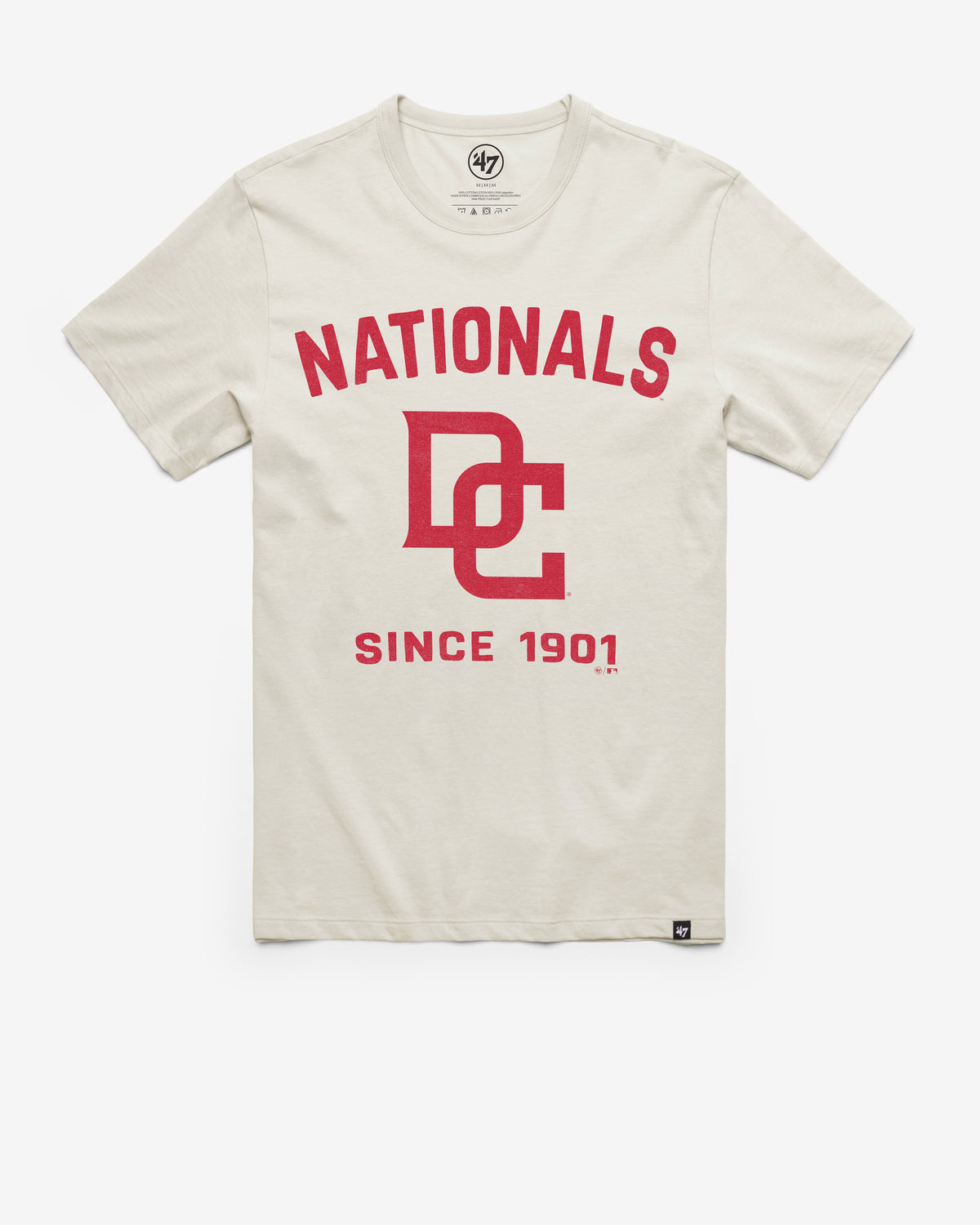 WASHINGTON NATIONALS COOPERSTOWN DUSTER '47 FRANKLIN TEE